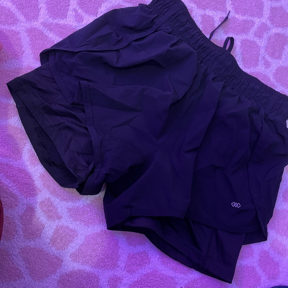 Women's Black Athletic Shorts